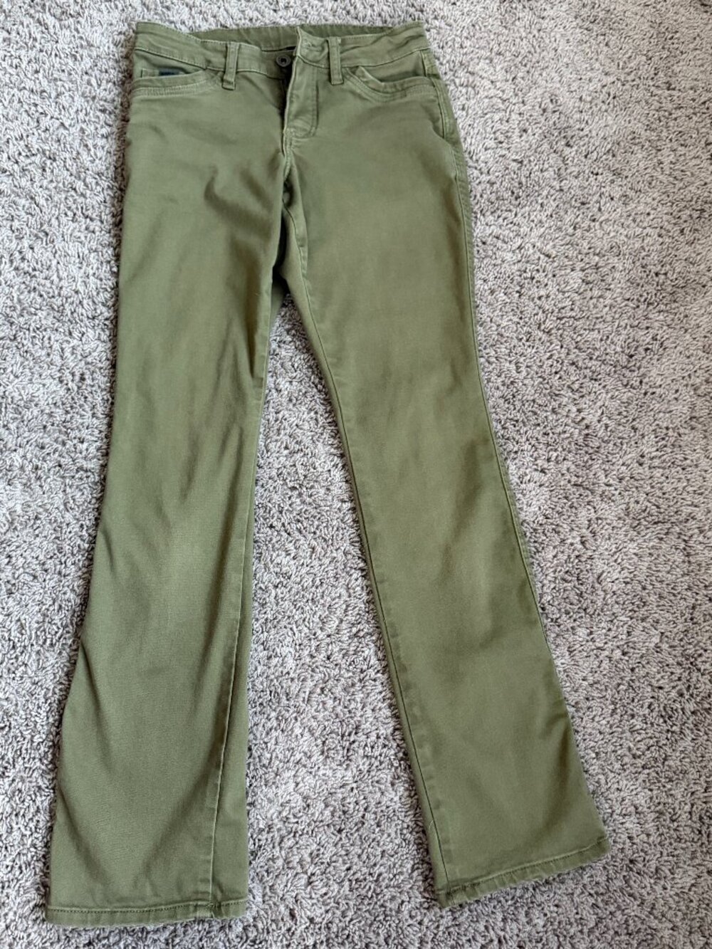 KUHL Olive Green Bootcut Pants EUC Size 2 Reg